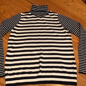 Banana Republic striped turtle neck sweater!